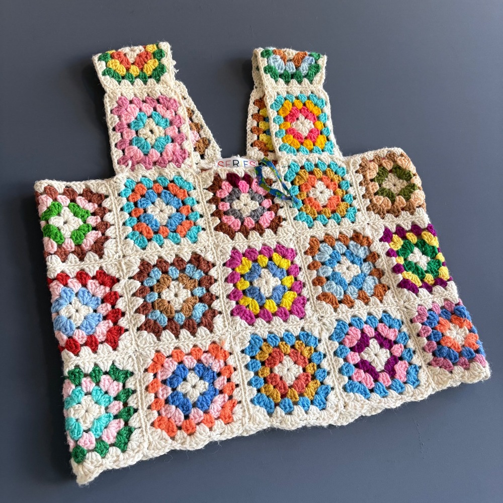 *NWT* The Series NY Crochet Granny Top